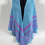 עליונית סרוגה מעוצבת צבעונית