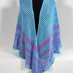 עליונית סרוגה מעוצבת צבעונית