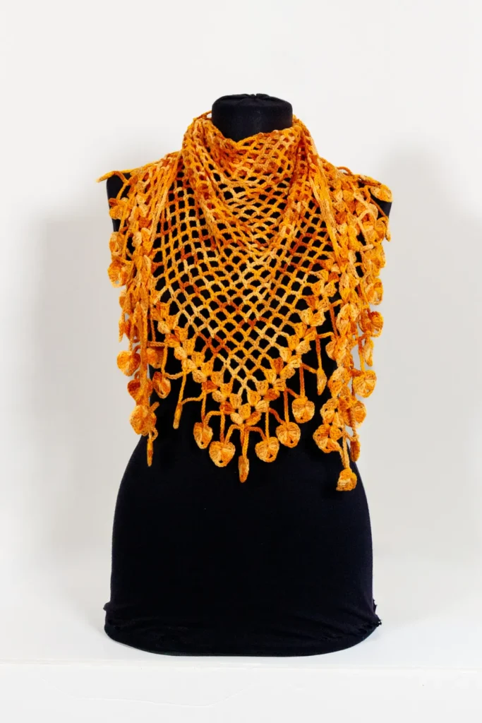 צעיף "בקטוס" מעוצב צבעוני